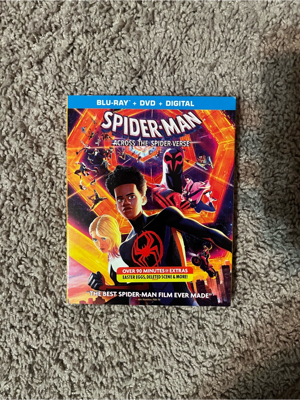 Spider-Man: Across the Spider-Verse (Blu-ray + DVD + Digital, 2023)